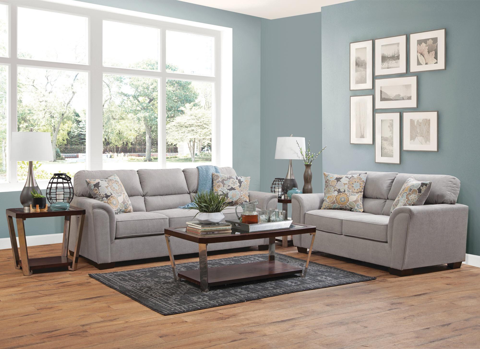 Rent to Own Woodhaven Miranda Sofa and Loveseat at Aaron's today!